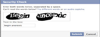 captcha facebook